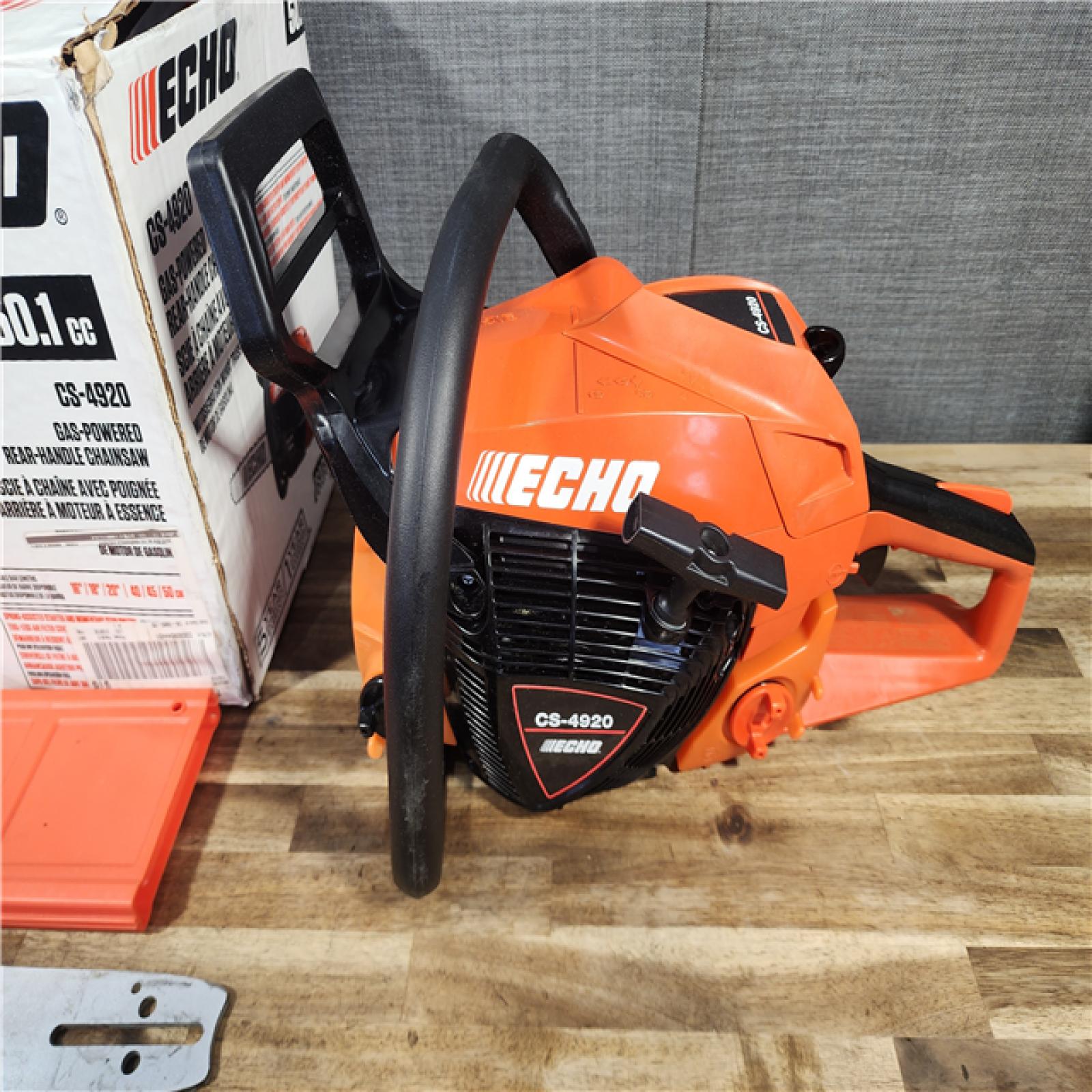 HOUSTON LOCATION - AS-IS ECHO 20 in. 50.1 Cc 2-Stroke Gas Rear Handle Chainsaw