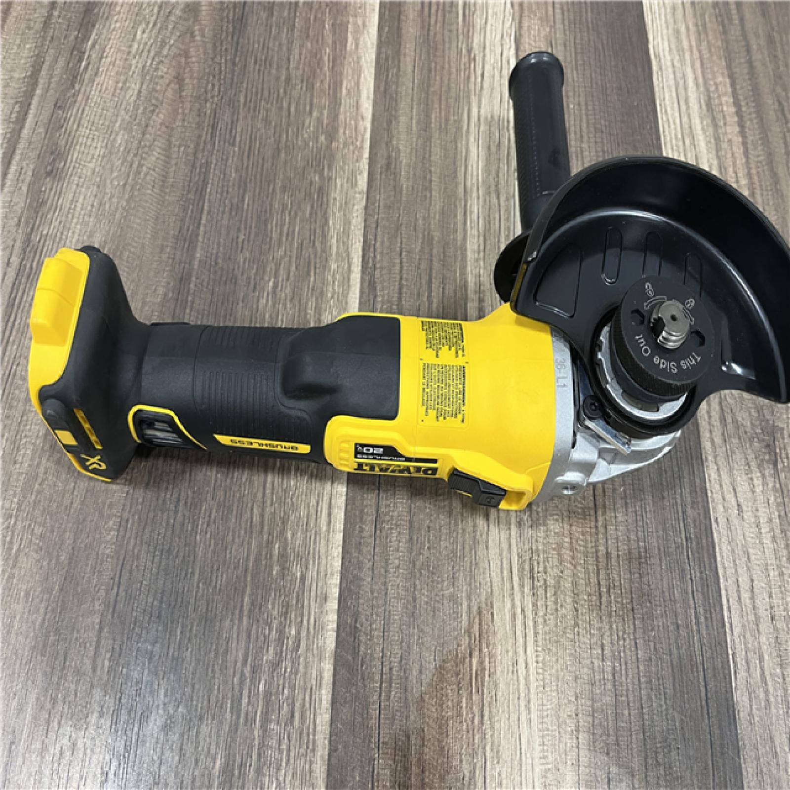 GOOD DeWalt DCG405B 20V Max XR 4.5-Inch Slide Switch Small Angle Grinder (Tool Only)