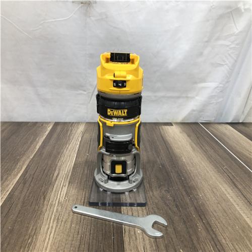 AS-IS DEWALT 20V MAX XR Cordless Brushless Fixed Base Compact Router (Tool Only)