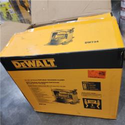 As-Is- DEWALT 15 Amp Corded 12.5 in. Bench Planer