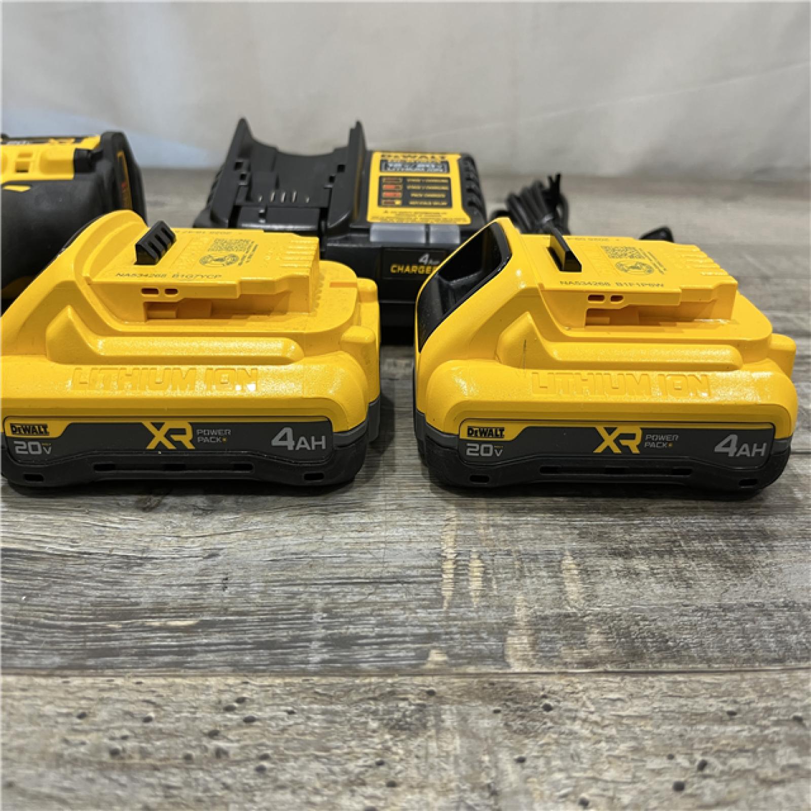 AS-IS DEWALT 20V XR Lithium-Ion Cordless Brushless 1/2 in. Drill/Driver Kit