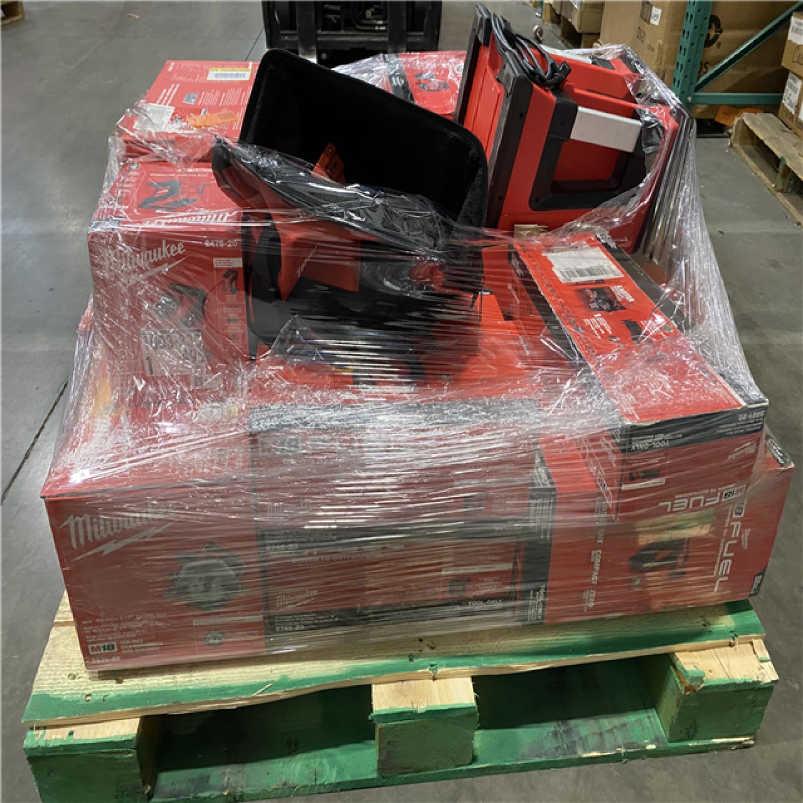 Dallas Location - As-Is MILWAUKEE Tool Pallet