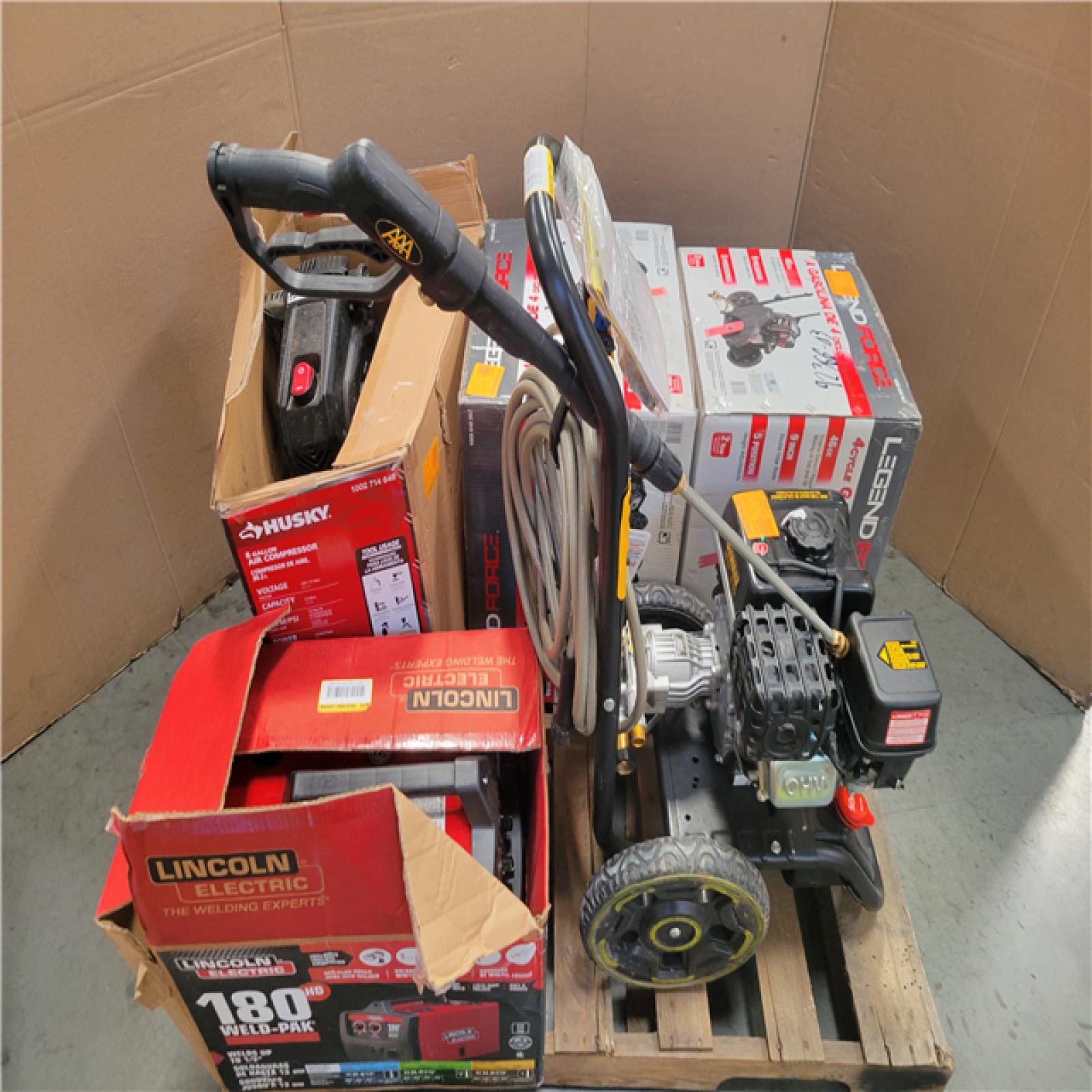 CALIFORNIA AS-IS OUTDOOR POWER EQUIPMENT