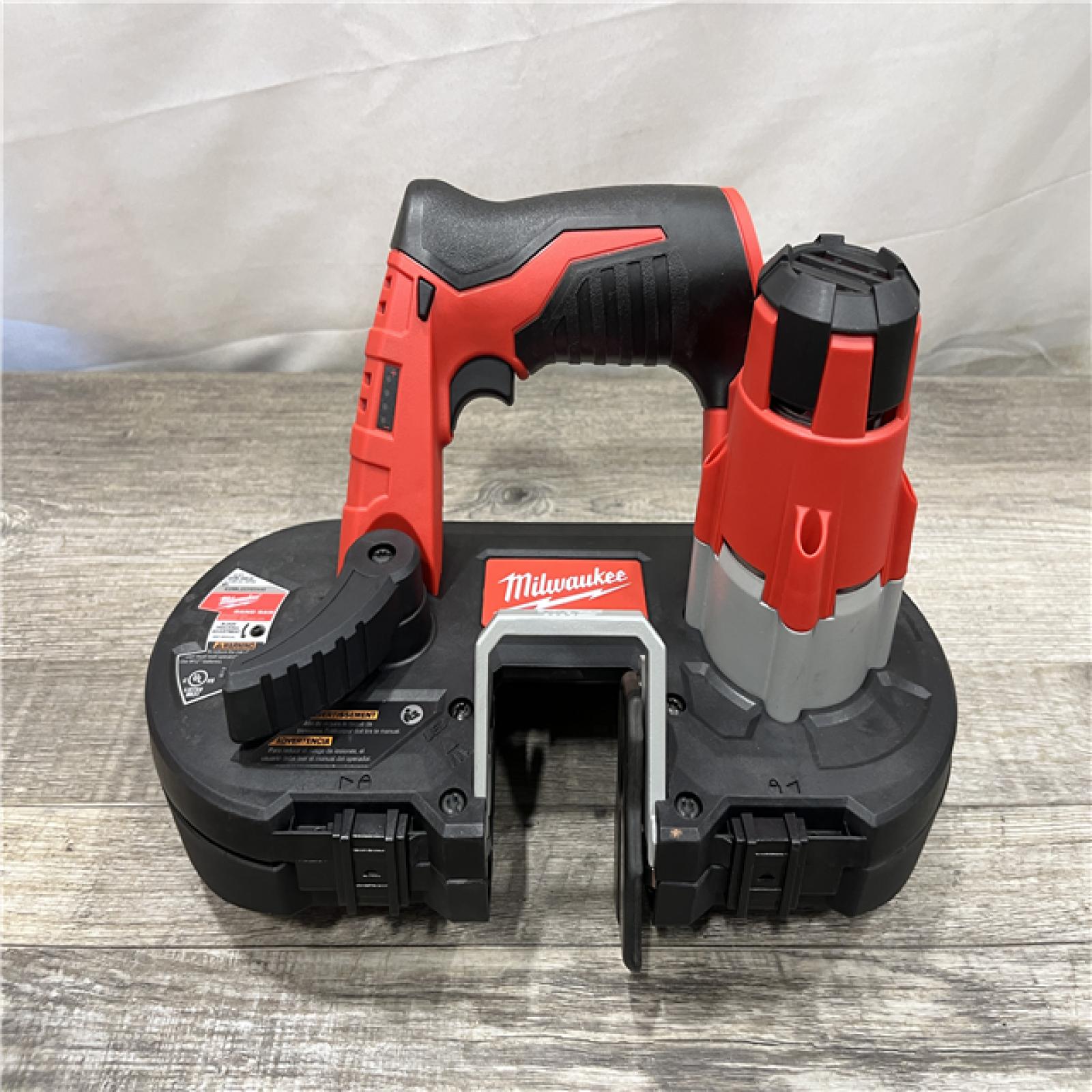 AS-IS Milwaukee 12V Lithium-Ion Cordless Sub-Compact Band Saw (Tool-Only)