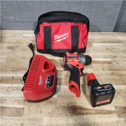 Houston Location AS-IS Milwaukee FUEL Drill and Battery and Charger
