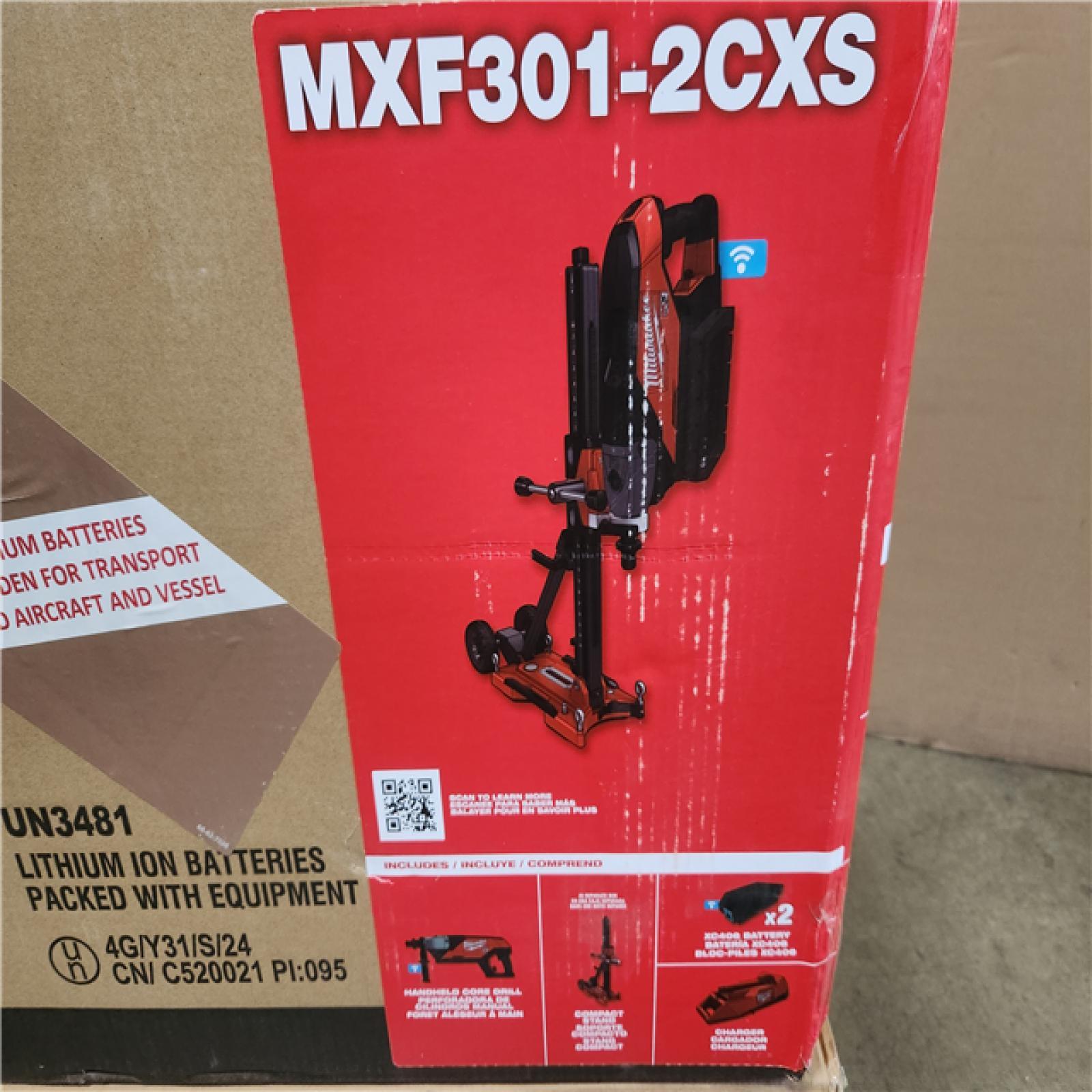 Phoenix NEW Milwaukee MX FUEL Lithium-Ion Cordless Handheld Core Drill Kit with Stand  2 Batteries and Charger
