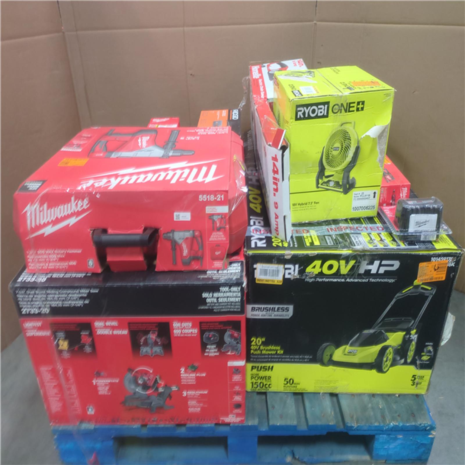 CALIFORNIA AS-IS TOOL PALLET