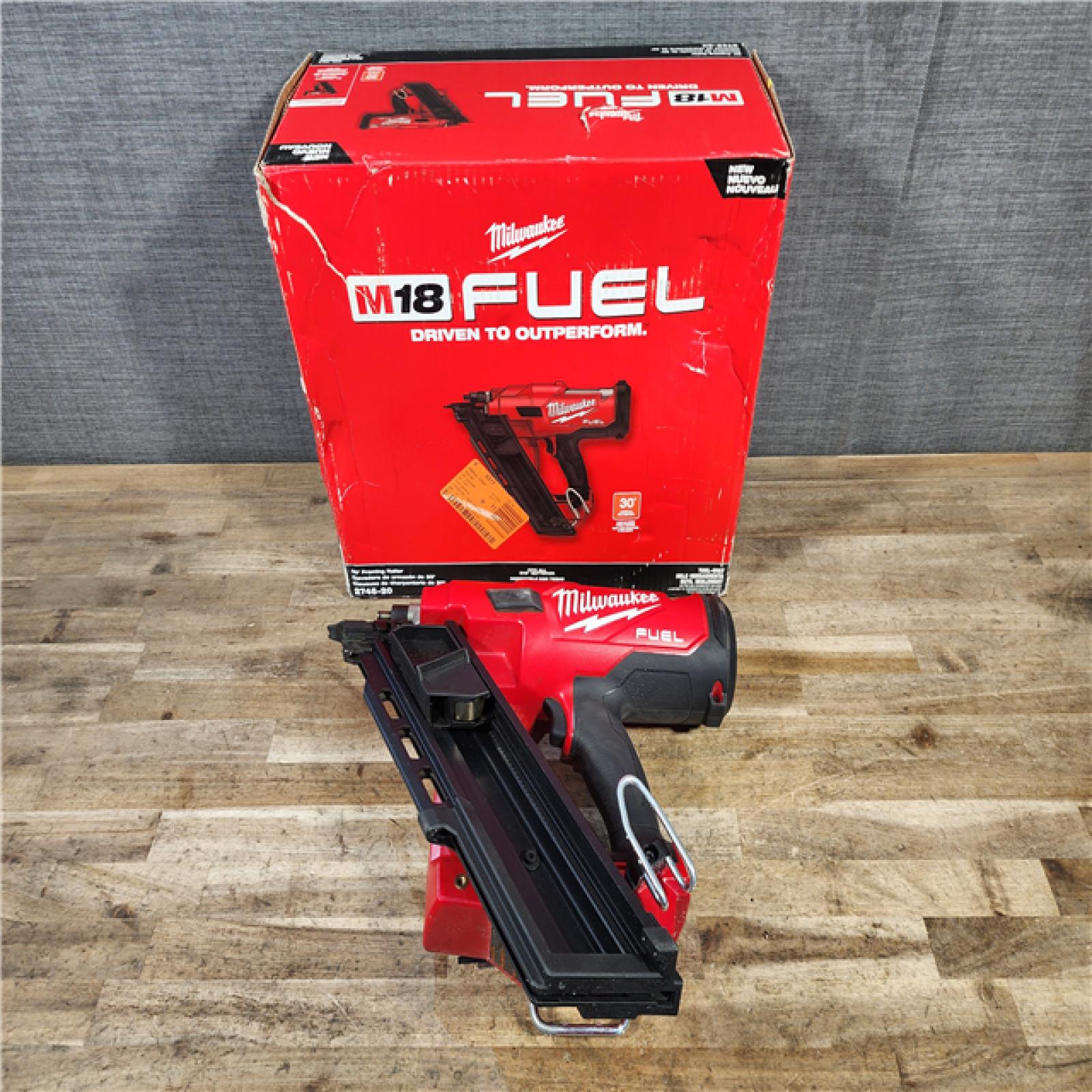 HOUSTON LOCATION - AS-IS Milwaukee FUEL 3-1/2 in. 18-Volt 30-Degree Lithium-Ion Brushless Cordless Framing Nailer (Tool-Only)