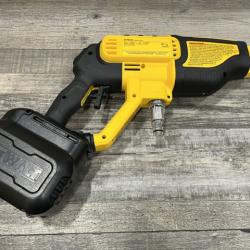 AS-IS DEWALT 20V MAX 550 PSI 1.0 GPM Cold Water Cordless Power Cleaner with 4-Nozzles (Tool Only)