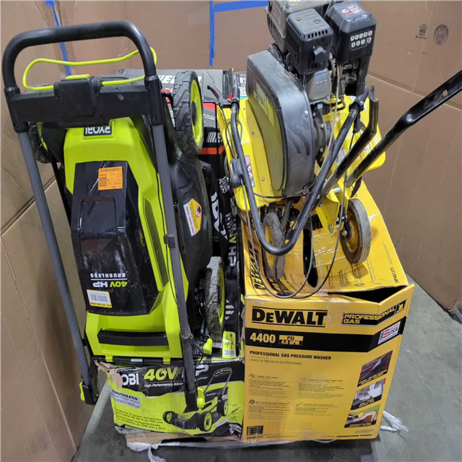 CALIFORNIA AS-IS OUTDOOR POWER EQUIPMENT