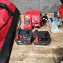 HOUSTON LOCATION - AS-IS M18 18V Lithium-Ion Cordless Combo Kit (5-Tool) with (1) 3.0Ah and (1) 1.5Ah Battery  (1) Charger  (1) Tool Bag