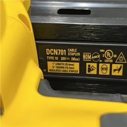 AS-IS DEWALT 20V MAX Lithium-Ion Cordless Cable Stapler Kit