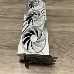 AS-IS MSI Gaming GeForce RTX 4080 16GB GDRR6X Graphics Card (RTX 4080 16GB Gaming X Slim White)