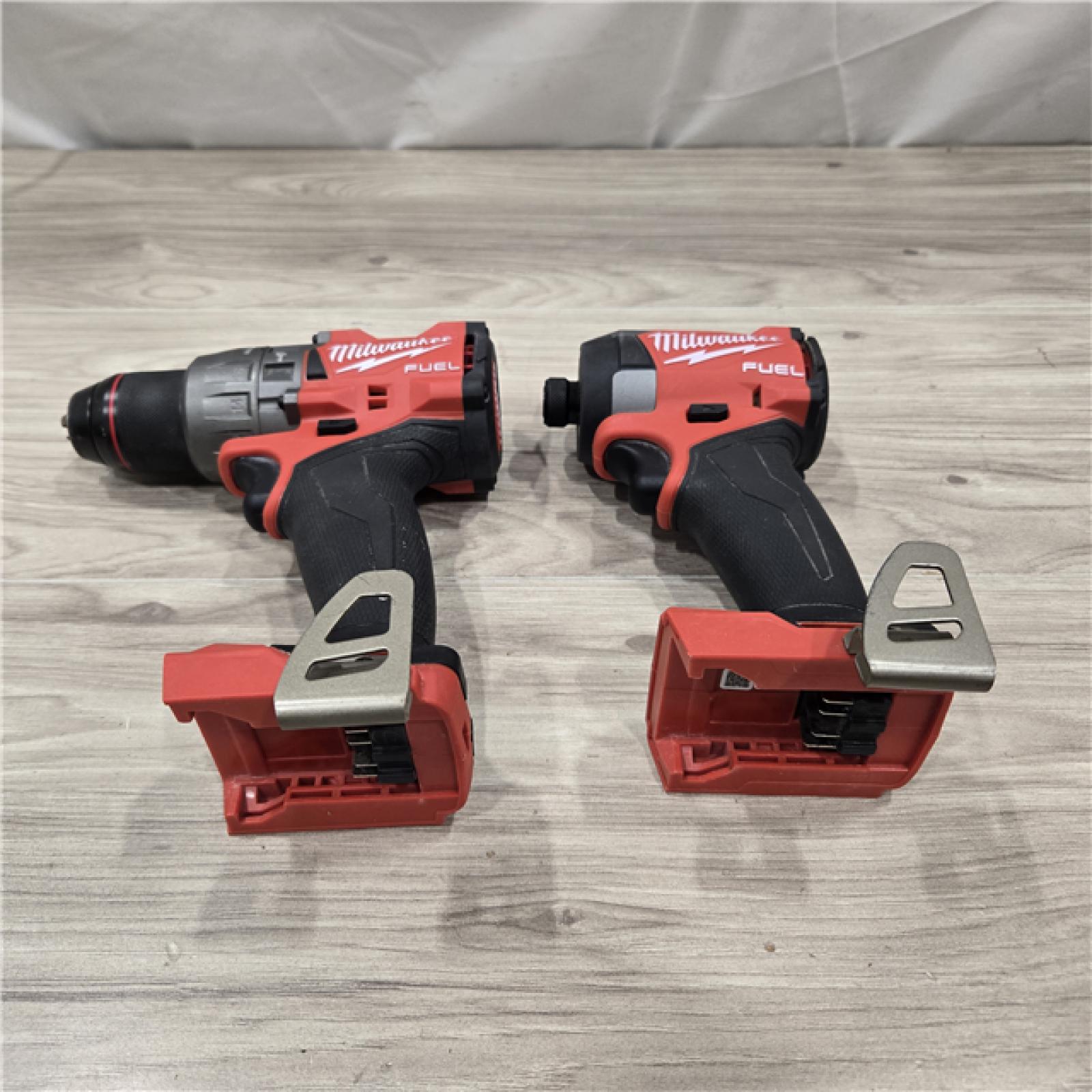 AS-IS MILWAUKEE FUEL 18V Cordless Hammer Drill and Impact Driver Combo Kit