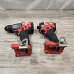 AS-IS MILWAUKEE FUEL 18V Cordless Hammer Drill and Impact Driver Combo Kit
