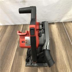 AS-IS Milwaukee FUEL 18V Lithium-Ion Cordless Brushless 6-1/2 in. Plunge Cut Track Saw (Tool-Only)