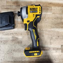 HOUSTON LOCATION - AS - IS DEWALT ATOMIC 20V MAX 1/4 in. Brushless Impact Driver Kit