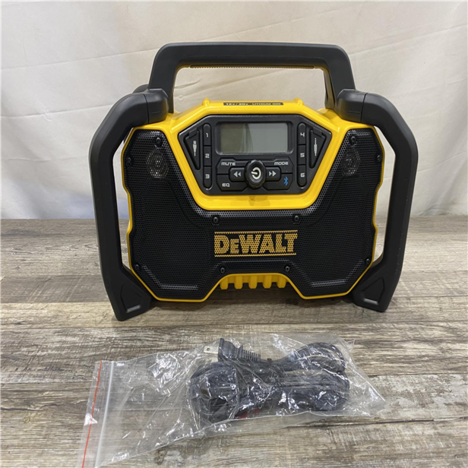 AS-IS DEWALT 20V MAX Compact Cordless Bluetooth Radio (Tool Only)