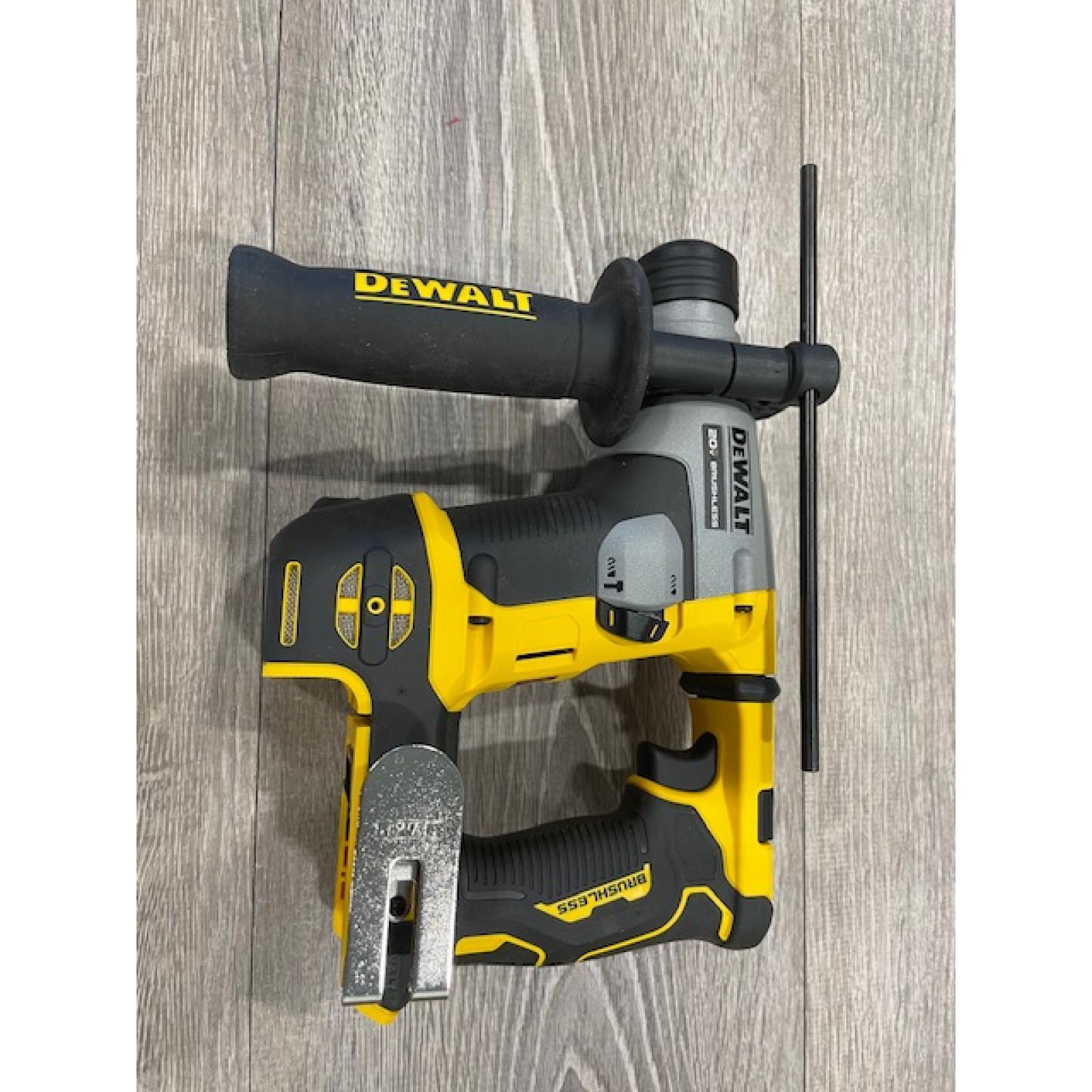 AS-IS DEWALT ATOMIC 20V MAX Cordless Brushless Ultra-Compact 5/8 in. SDS Plus Hammer Drill (Tool Only)