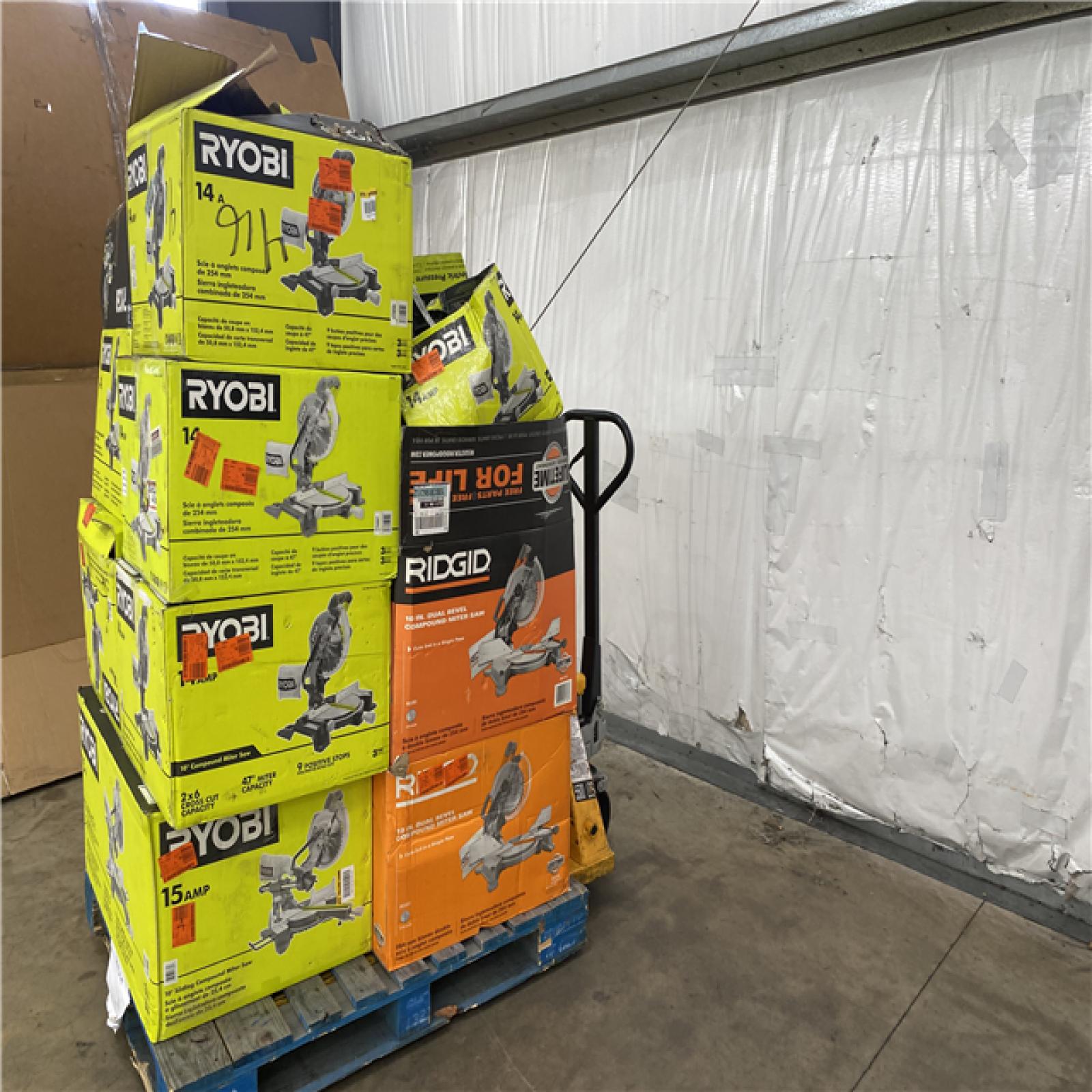 Houston Location AS IS - Tool Pallet