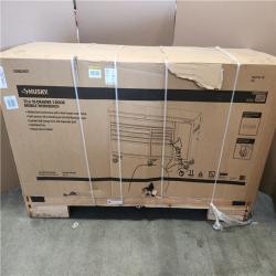 Phoenix LIKE NEW Husky Standard Duty 72 in. W x 20 in. D 10-Drawer Gloss Black Mobile Workbench Cabinet with Solid Wood Top
