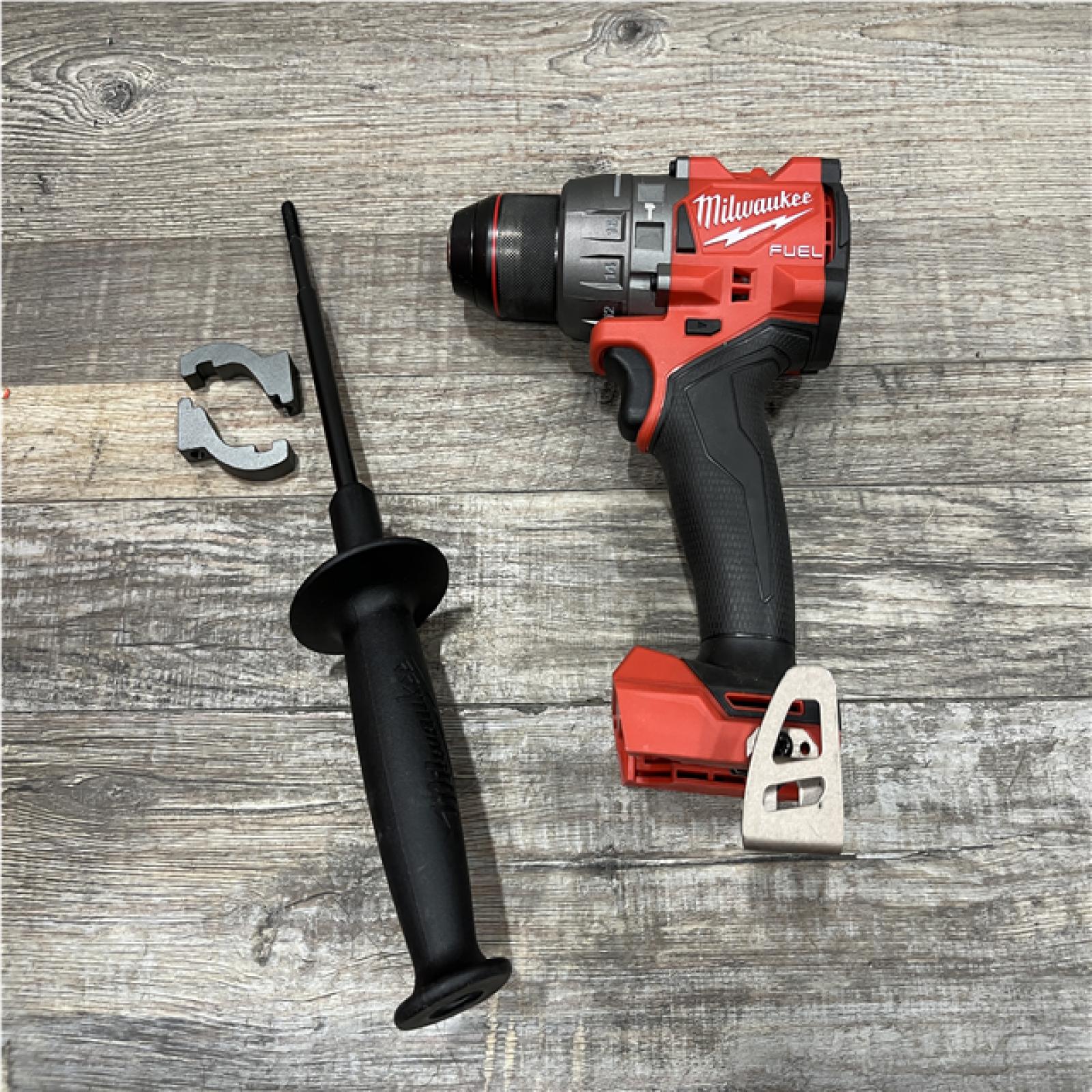 AS-IS Milwaukee FUEL 18V Lithium-Ion Brushless Cordless 1/2 in. Hammer Drill/Driver (Tool-Only)