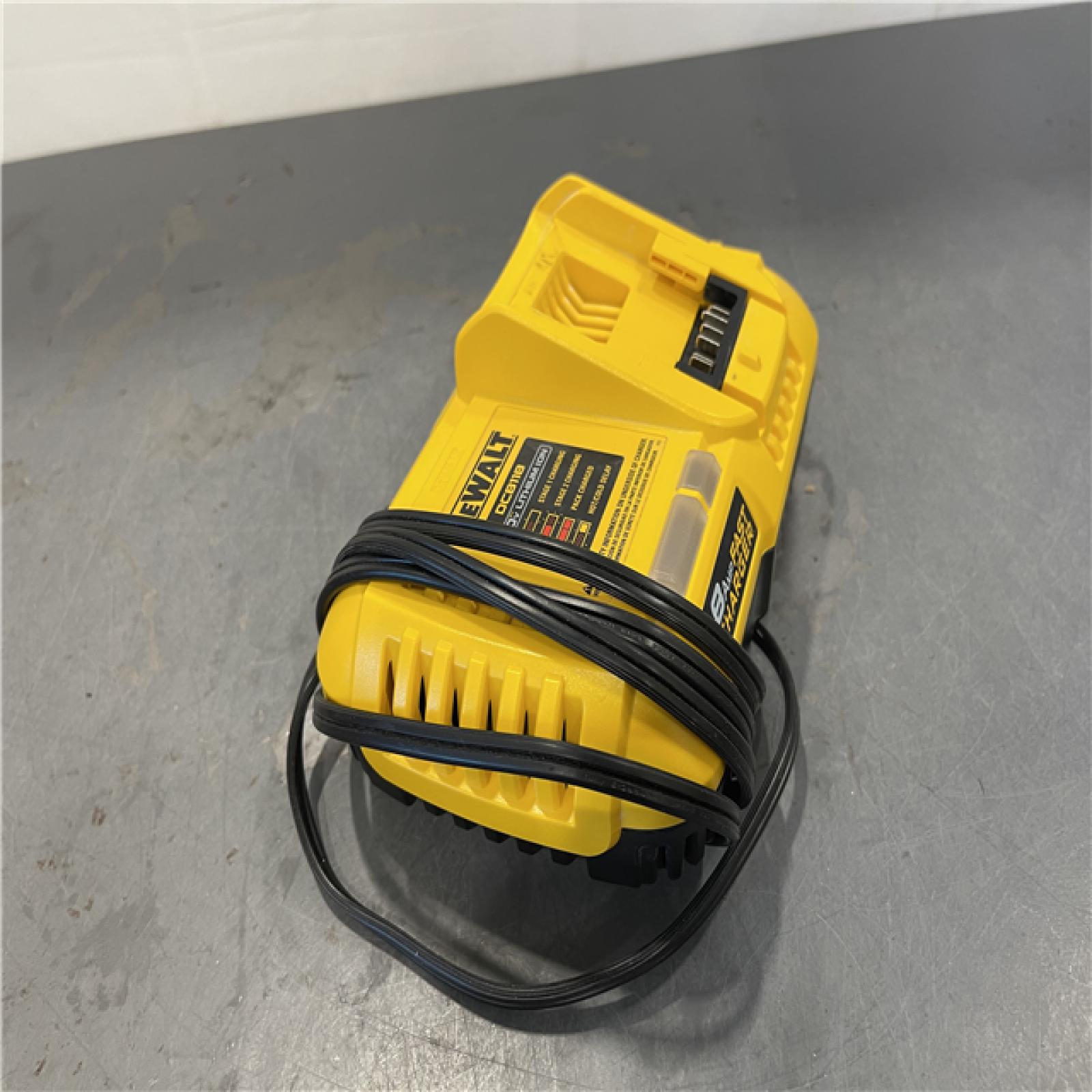 AS-IS - DeWalt 20V MAX / 60V MAX FLEXVOLT Lithium-Ion Fan Cooled Fast Battery Charger