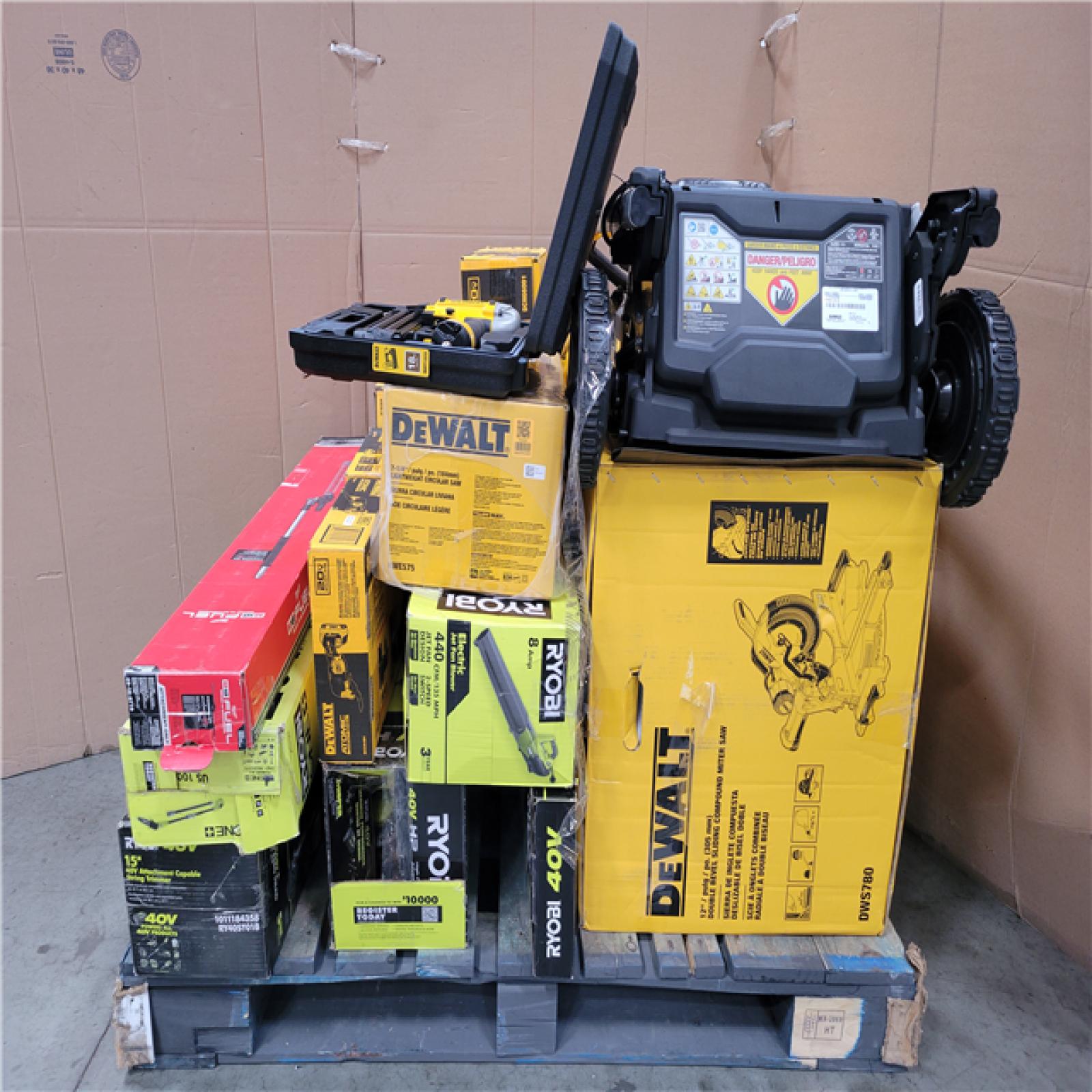 CALIFORNIA AS-IS TOOL PALLET