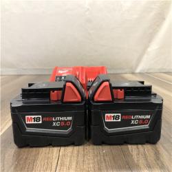 AS-IS Milwaukee 18-Volt Lithium-Ion XC Starter Kit with (2) 5.0Ah Batteries and Charger