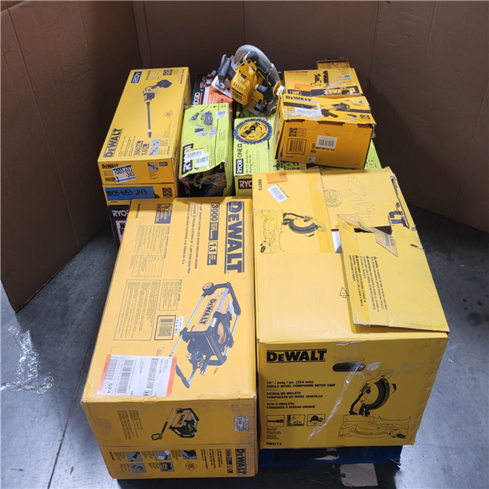 CALIFORNIA AS-IS TOOL PALLET