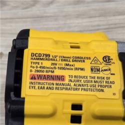 AS-IS DEWALT ATOMIC 20V Cordless 1/2 in. Compact Hammer Drill Kit