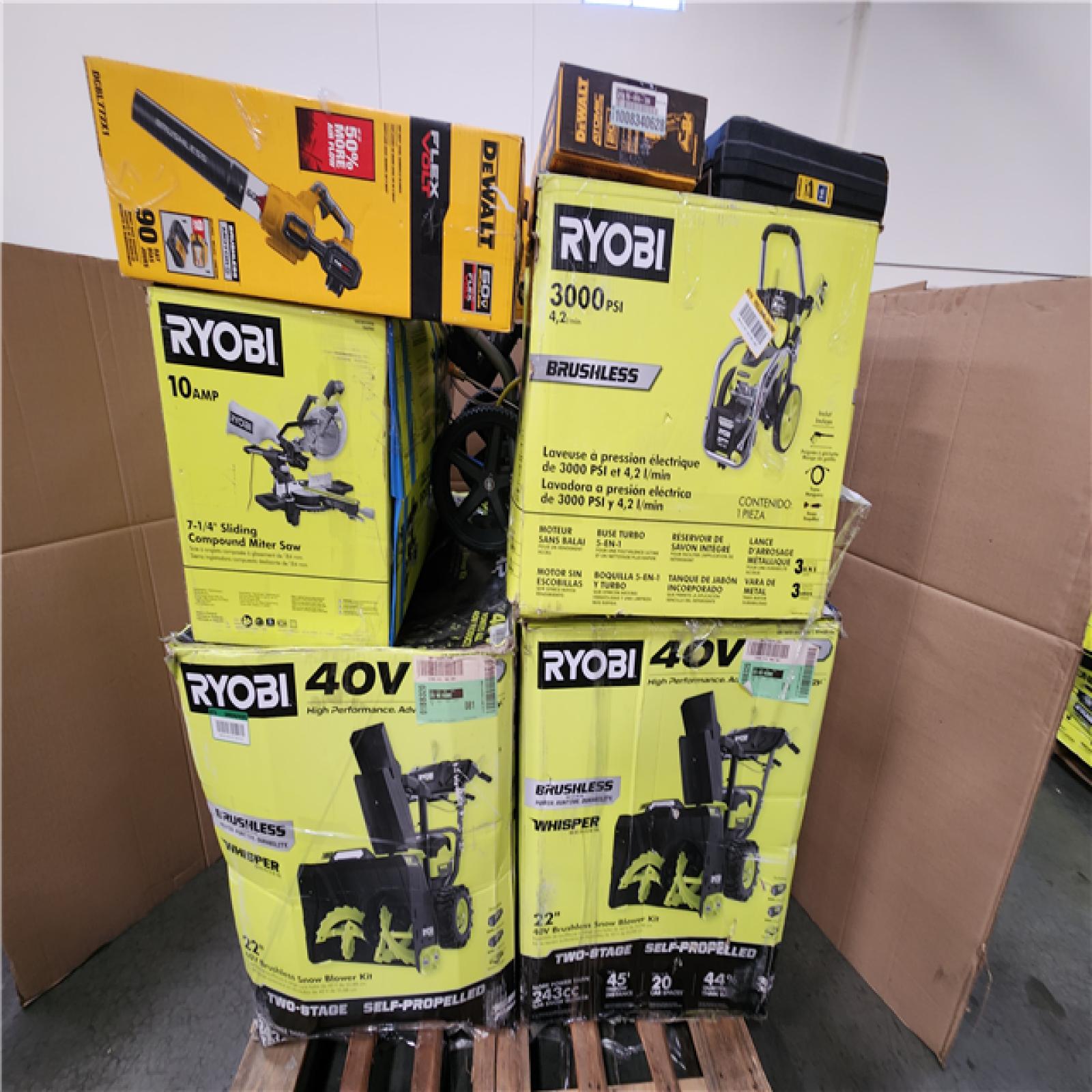 CALIFORNIA AS-IS TOOL PALLET