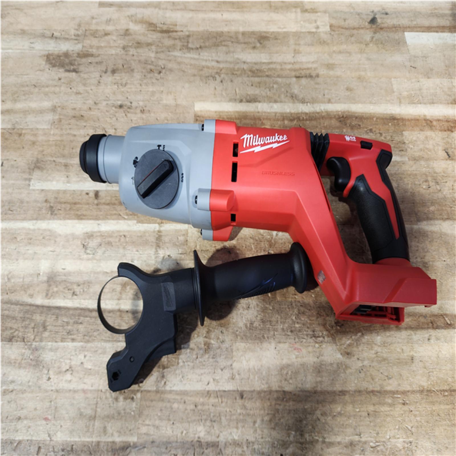 Houston Location AS-IS Milwaukee 18V Lithium-Ion Brushless Cordless 1 in. SDS-Plus D-Handle Rotary Hammer (Tool-Only)