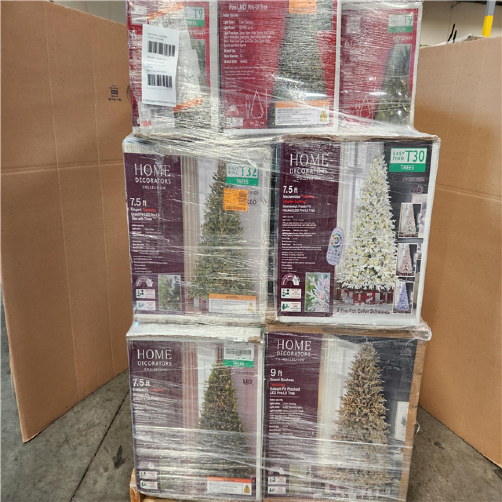 California AS-IS Holiday Pallet