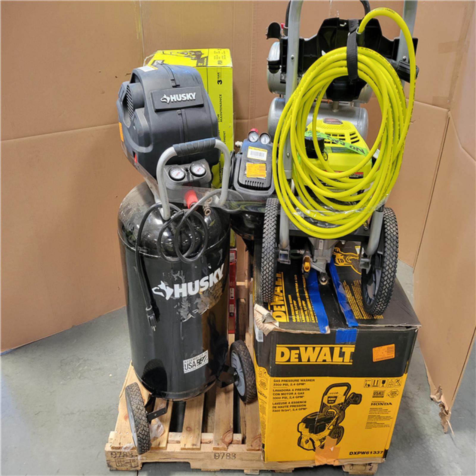 CALIFORNIA AS-IS OUTDOOR POWER EQUIPMENT