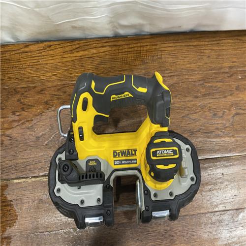 AS-IS Dewalt DCS377B 20V MAX ATOMIC Brushless Cordless 1-3/4  Compact Bandsaw