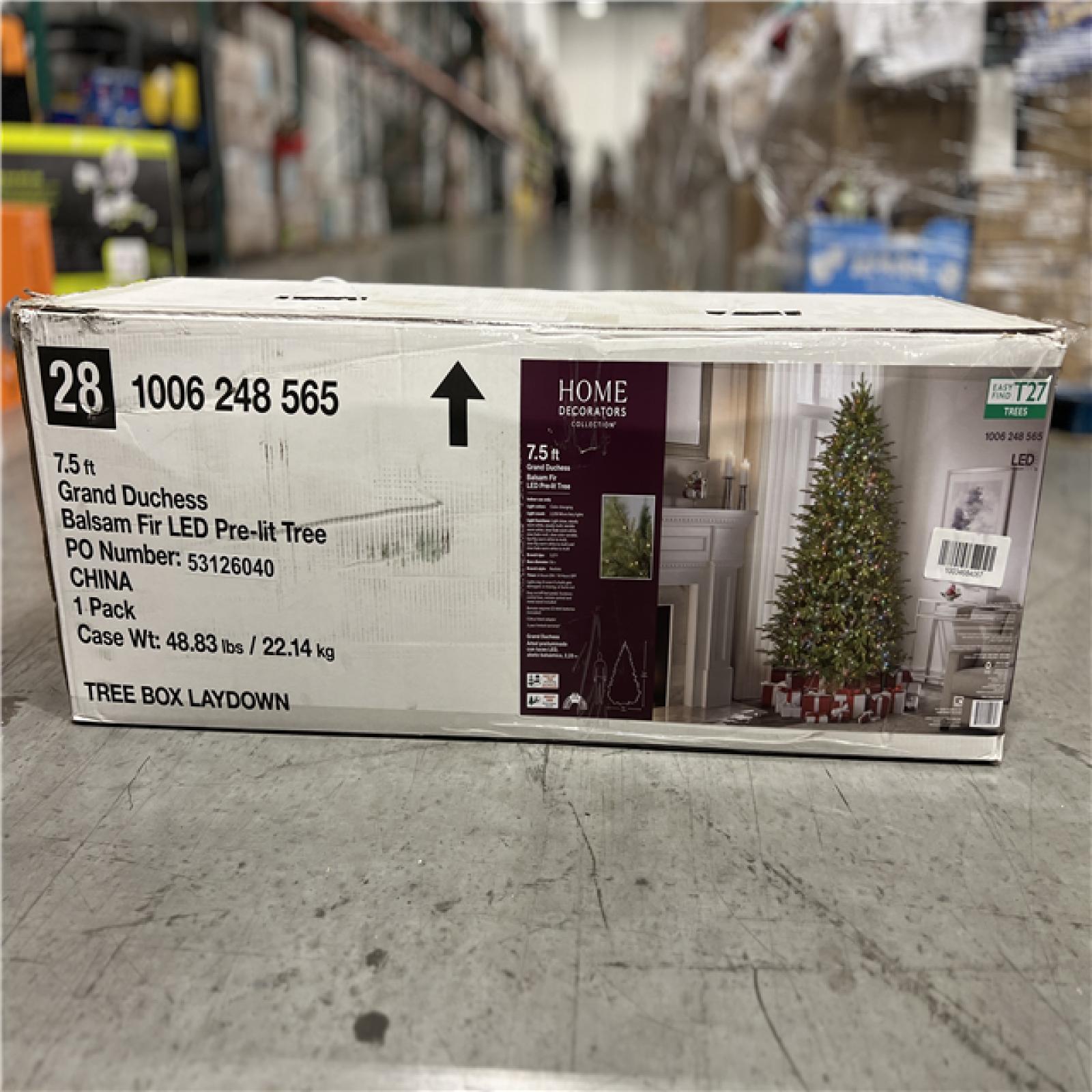 NEW! 7.5 Ft. Grand Duchess Balsam Fir LED PRELIT TREE