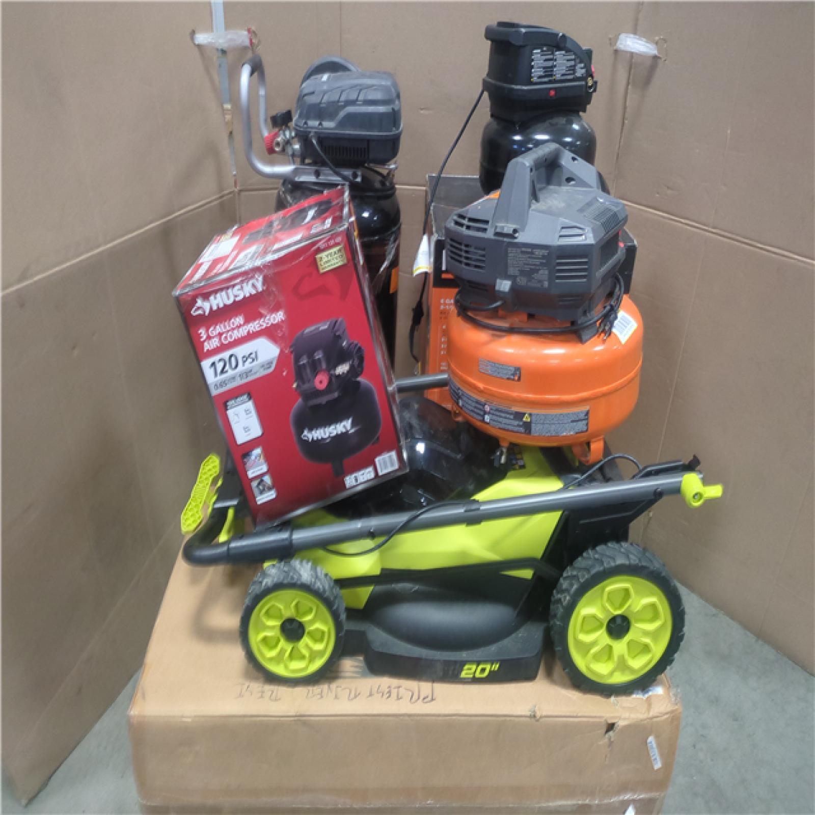 California AS-IS OUTDOOR POWER EQUIPMENT