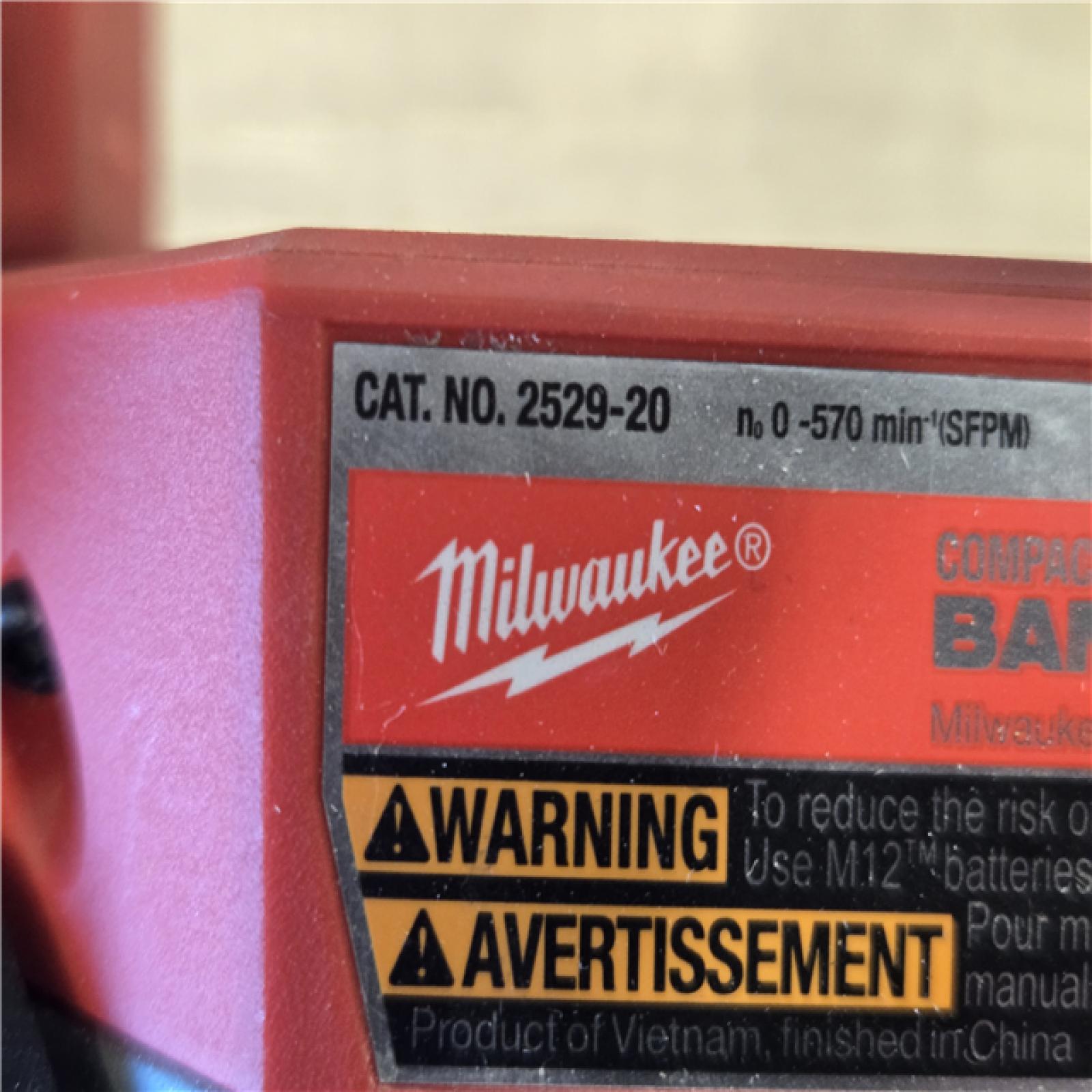 AS-IS Milwaukee FUEL 12V Lithium-Ion Cordless Compact Band Saw (Tool-Only)