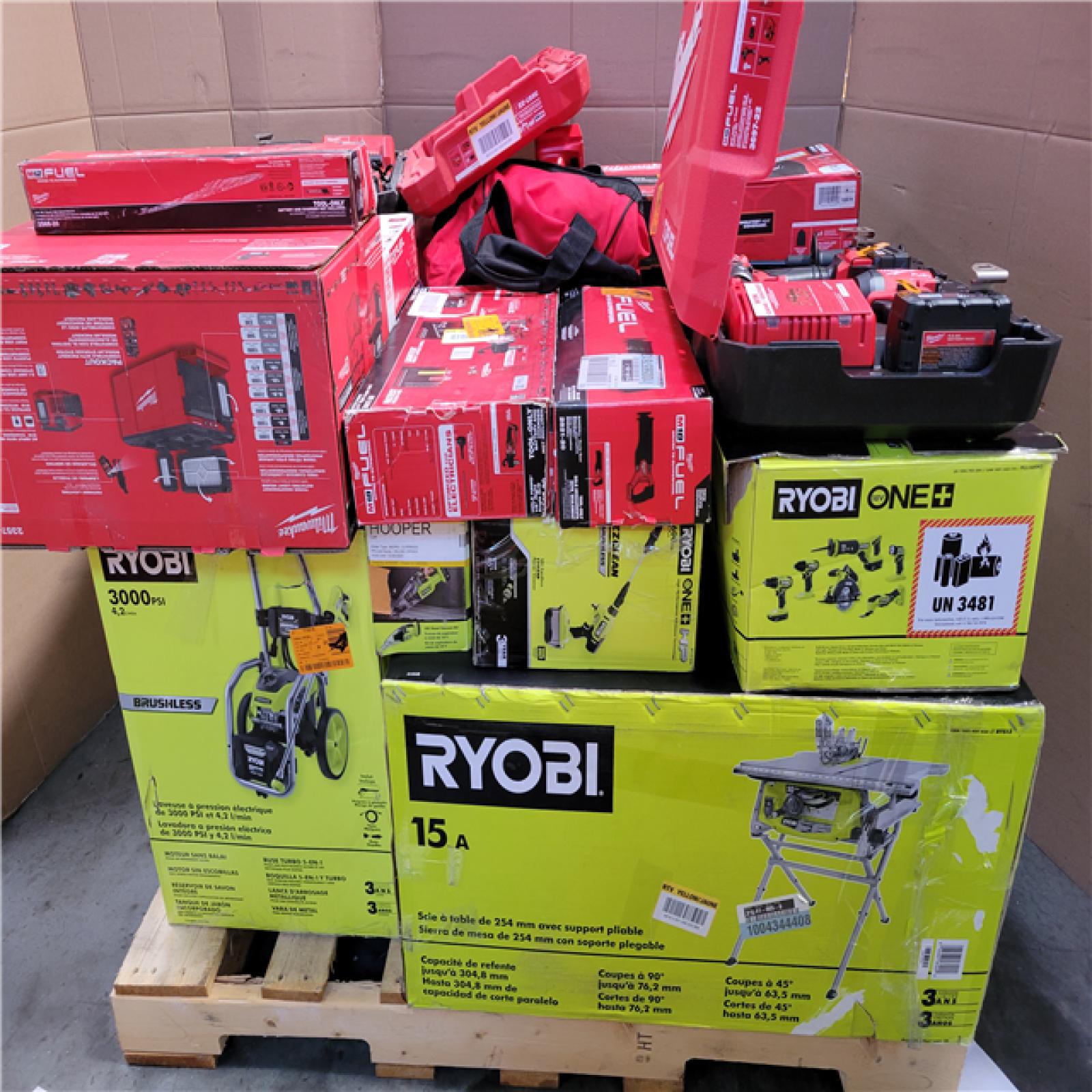 CALIFORNIA AS-IS TOOL PALLET