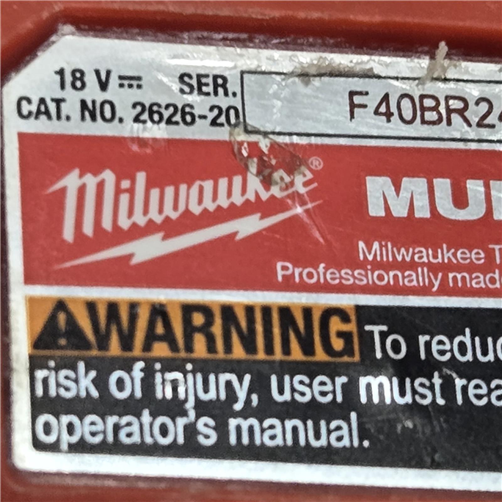 AS-IS Milwaukee 2626-20 M18 Cordless Multi-Tool (Tool Only)