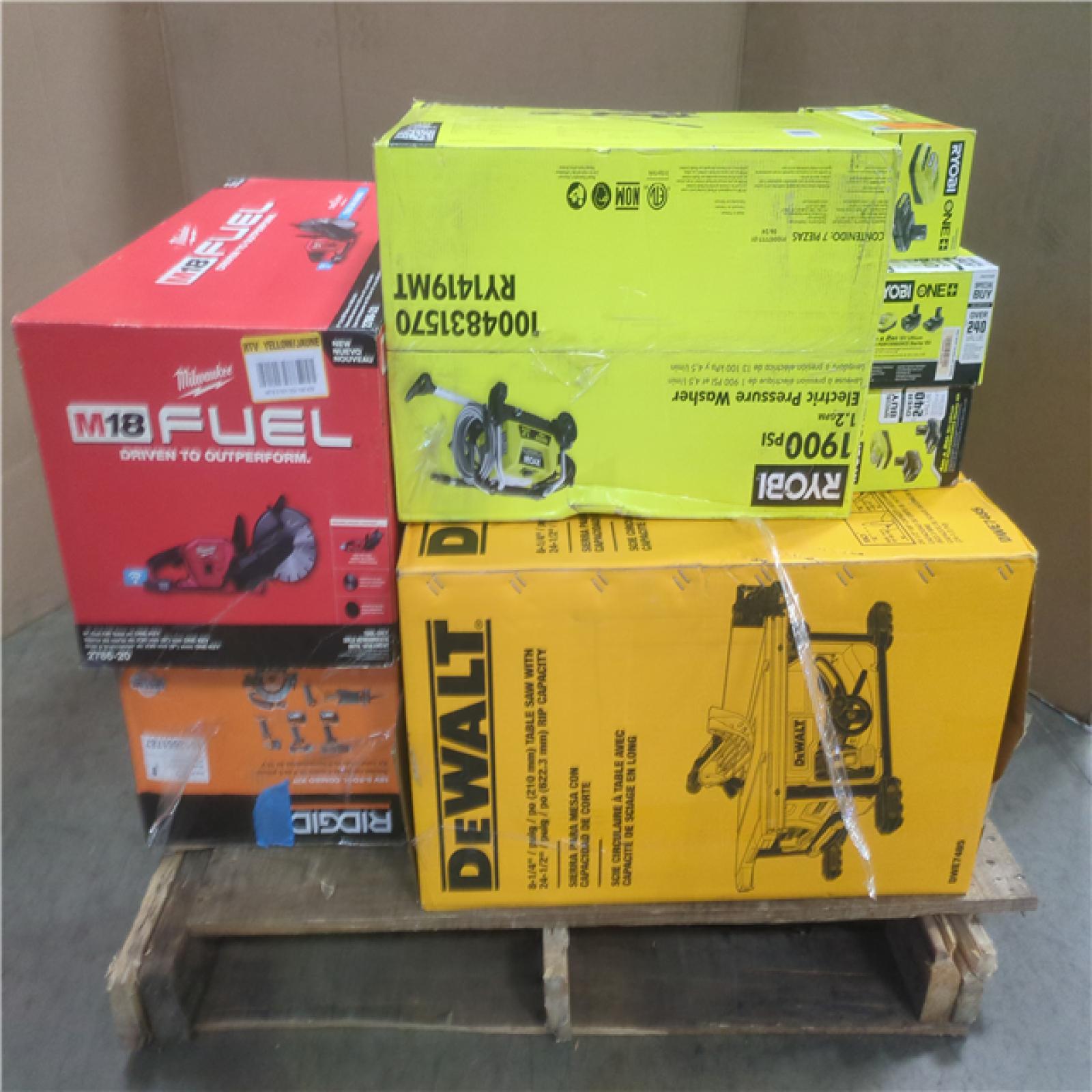 CALIFORNIA AS-IS TOOL PALLET