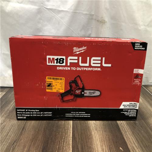 NEW- Milwaukee FUEL 18V Lithium-Ion Brushless Battery 8 in. HATCHET Pruning Saw (Tool-Only)