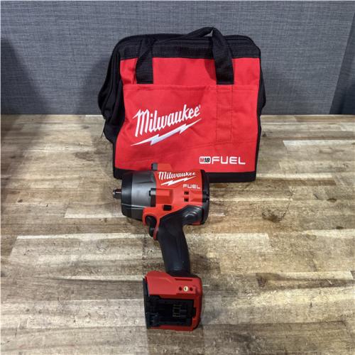 Houston Location AS-IS Milwaukee FUEL 18V Lithium-Ion Brushless Cordless 1/2 in. Impact Wrench with Friction Ring (Tool-Only)