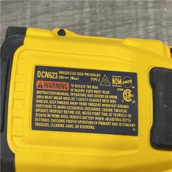 AS-IS DEWALT ATOMIC 20V MAX Lithium Ion Cordless 23 Gauge Pin Nailer Kit