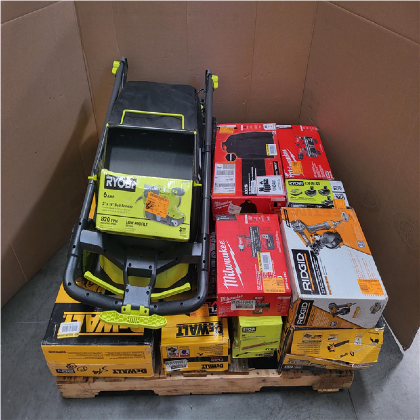 CALIFORNIA AS-IS TOOL PALLET