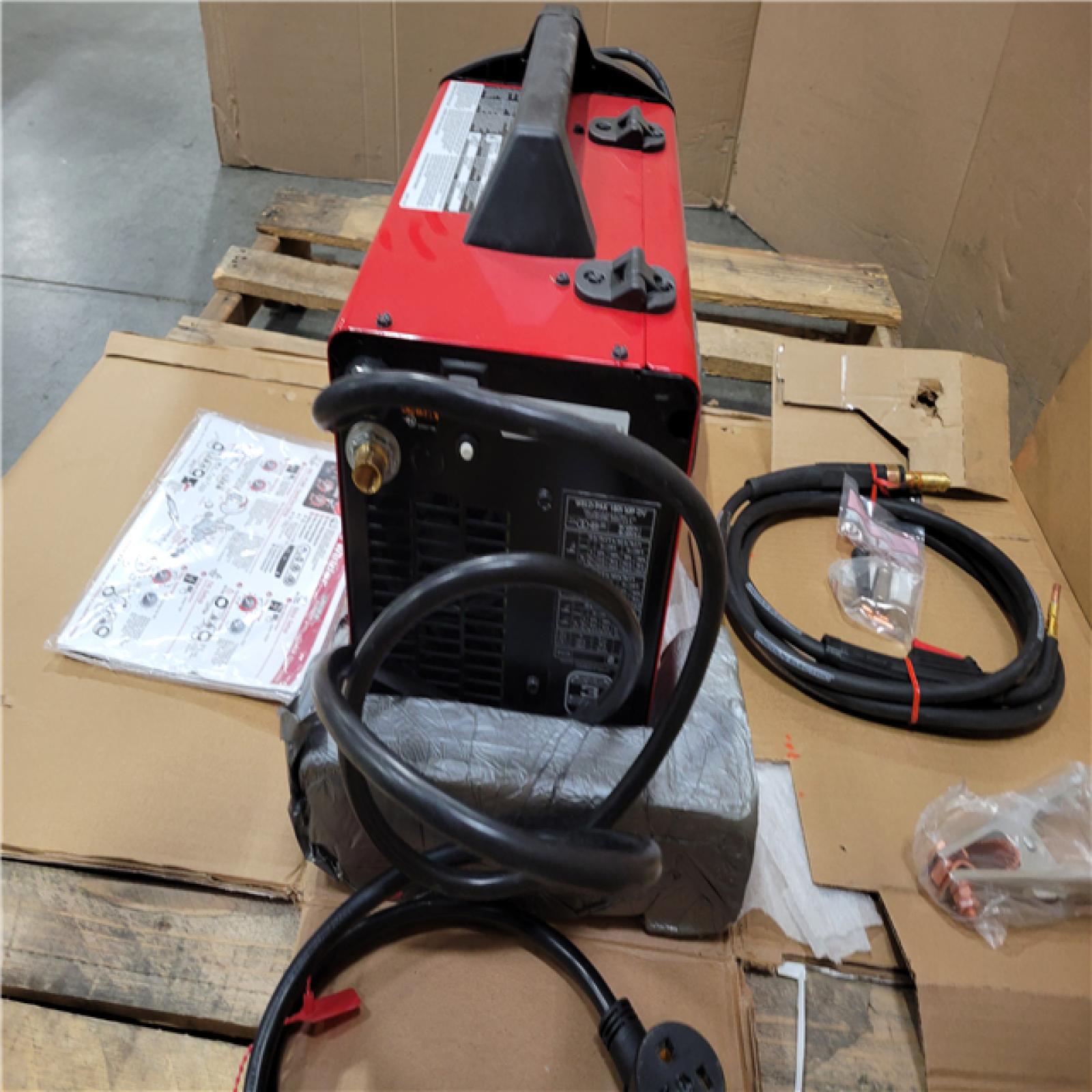 CALIFORNIA AS-IS LINCOLN ELECTRIC 180i MP DV WELD-PAK