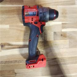 HOUSTON LOCATION - AS-IS (APPEARS LIKE NEW) Milwaukee 2904-22 Hammer Drill Driver Kit with Batteries  Charger & Tool Case  Red