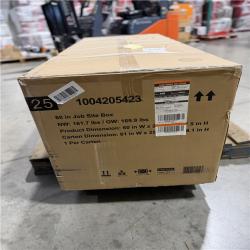 DALLAS LOCATION - AS-IS Husky Tool Storage 60 in. W Black Steel Job Site Toolbox