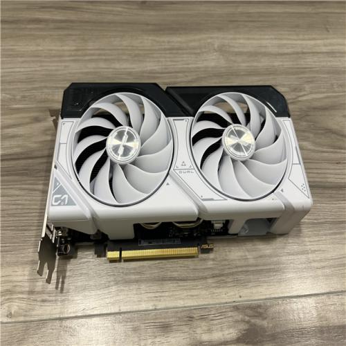 AS-IS ASUS Dual GeForce RTX™ 4060 Ti White OC Edition 8GB GDDR6